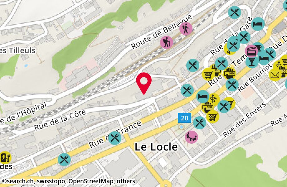Rue de la Côte 22, 2400 Le Locle