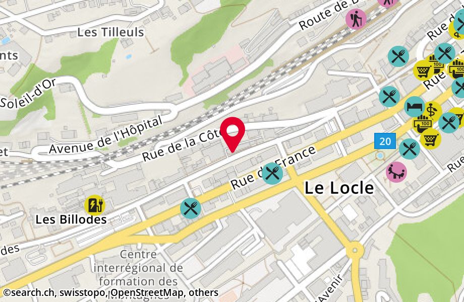 Rue des Billodes 14, 2400 Le Locle