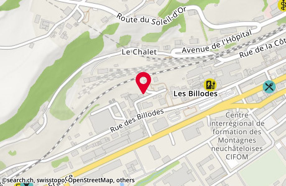 Rue des Billodes 44B, 2400 Le Locle