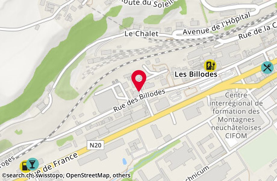 Rue des Billodes 46, 2400 Le Locle