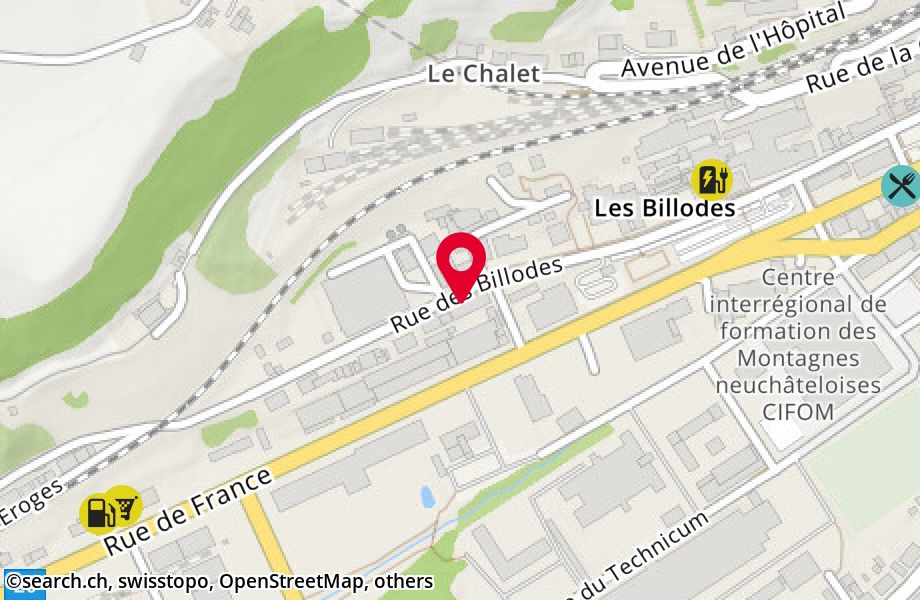 Rue des Billodes 61, 2400 Le Locle