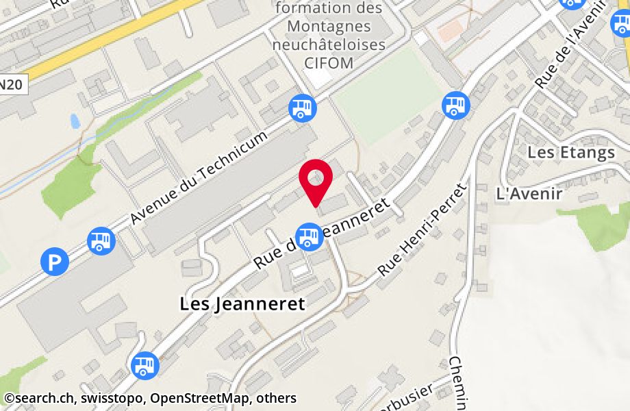 Rue des Jeanneret 18, 2400 Le Locle