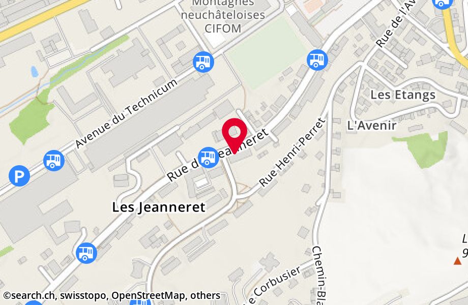 Rue des Jeanneret 33, 2400 Le Locle