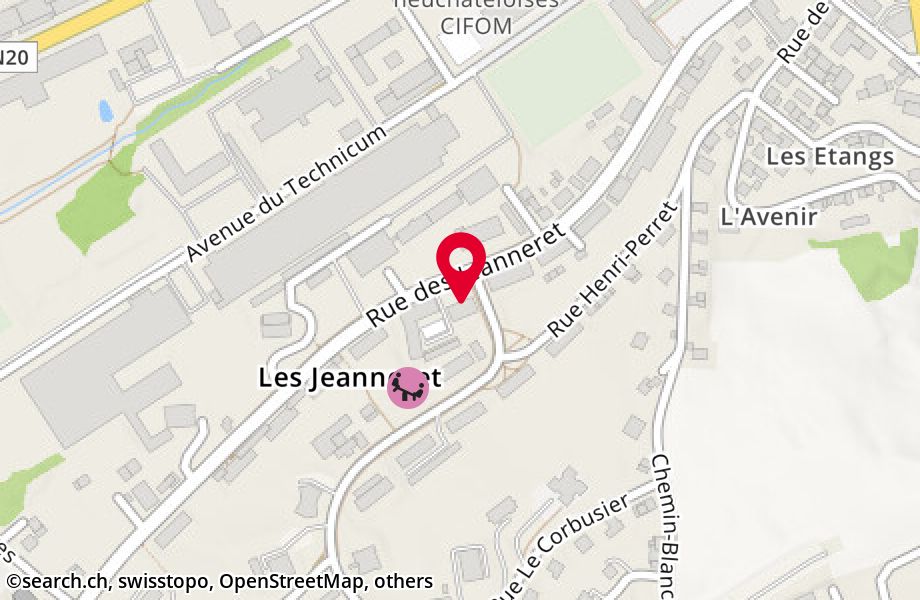 Rue des Jeanneret 35, 2400 Le Locle