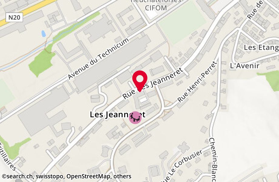Rue des Jeanneret 37, 2400 Le Locle