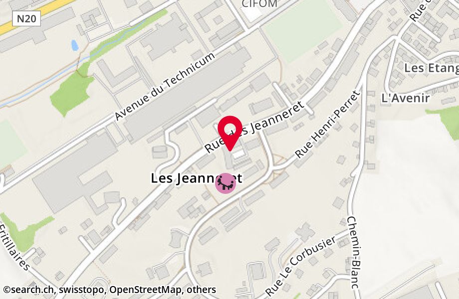 Rue des Jeanneret 39, 2400 Le Locle