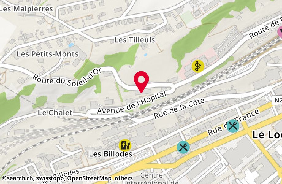 Avenue de l'Hôpital 6, 2400 Le Locle