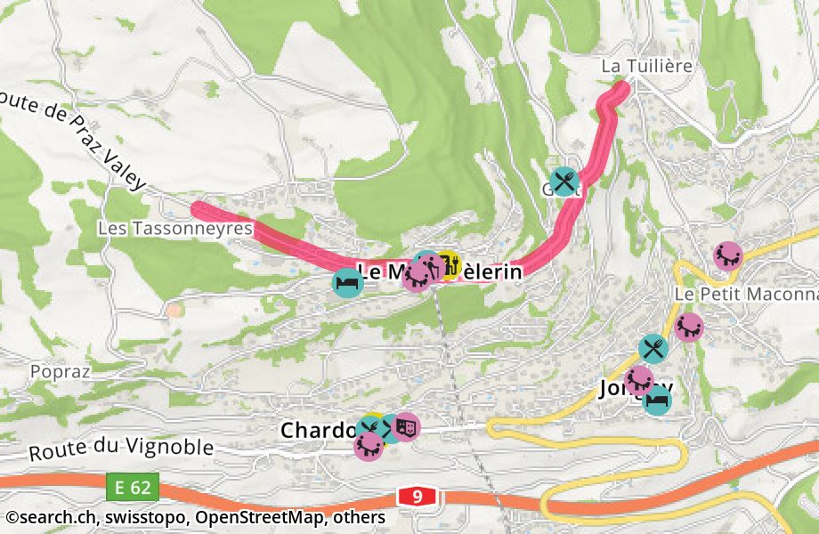 Route de Baumaroche, 1801 Le Mont-Pèlerin