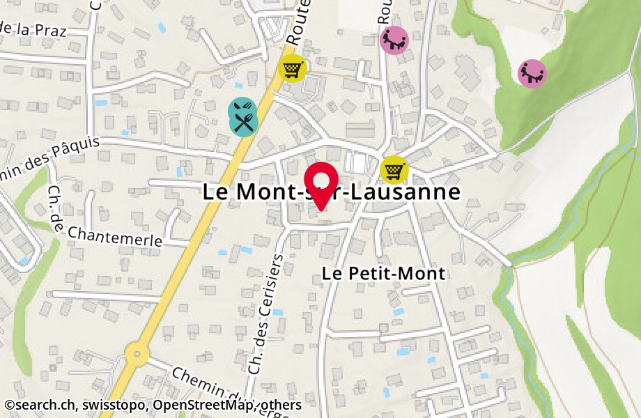 Rue du Village 2, 1052 Le Mont-sur-Lausanne