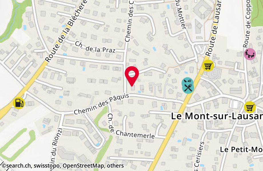 Chemin des Corjons 49, 1052 Le Mont-sur-Lausanne