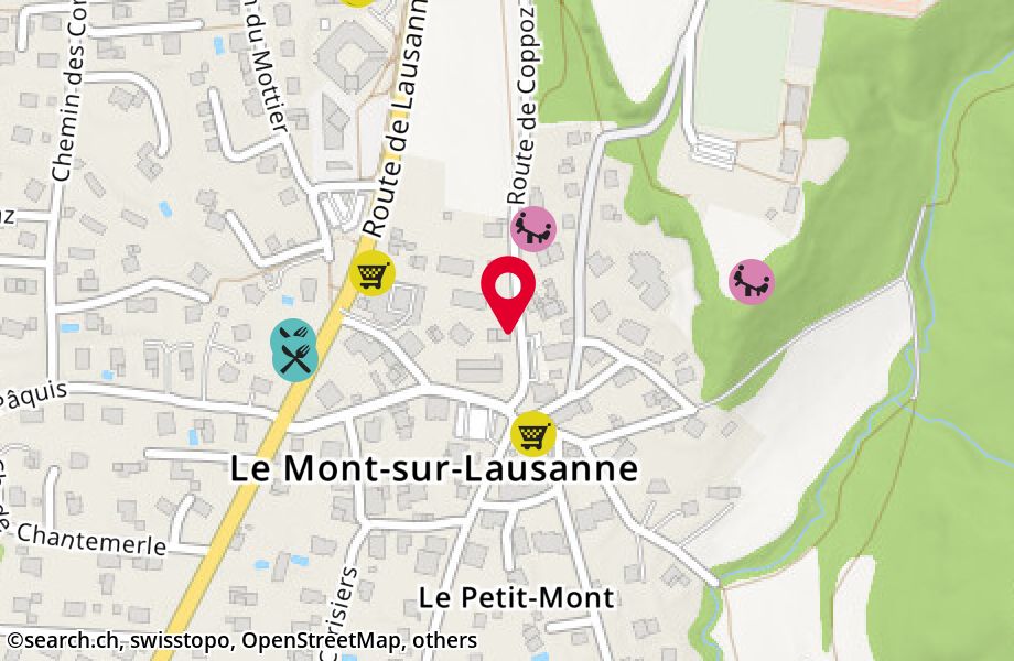 Route de Coppoz 1, 1052 Le Mont-sur-Lausanne