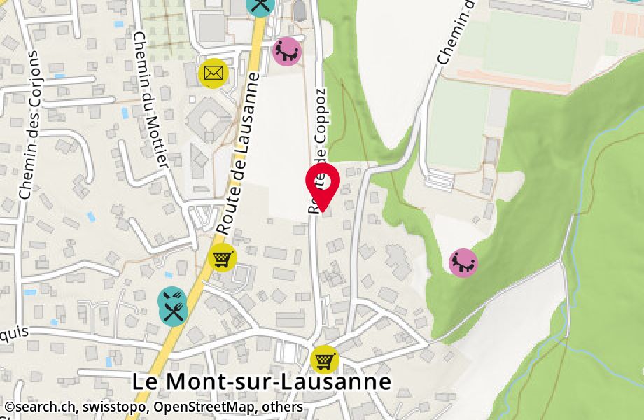 Route de Coppoz 10, 1052 Le Mont-sur-Lausanne
