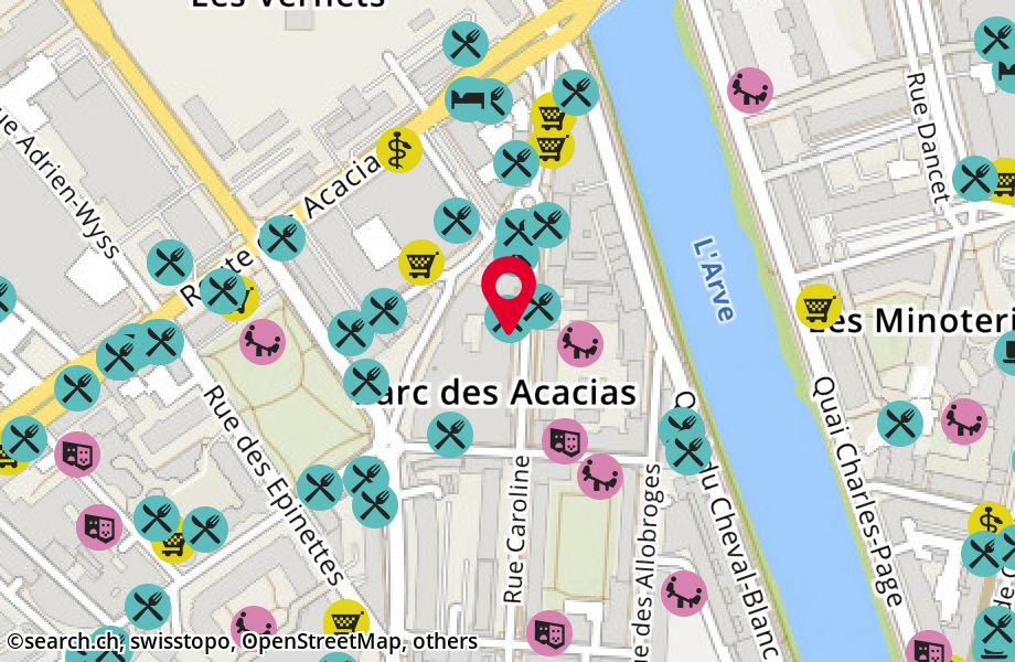 Rue Caroline 18, 1227 Les Acacias