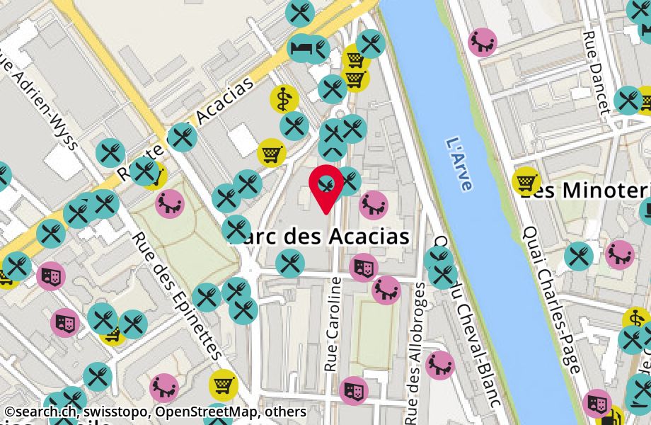 Rue Caroline 20, 1227 Les Acacias