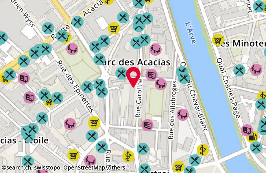 Rue Caroline 28, 1227 Les Acacias