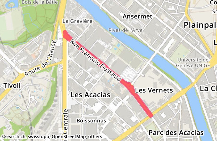 Rue François-Dussaud 3-5-7, 1227 Les Acacias