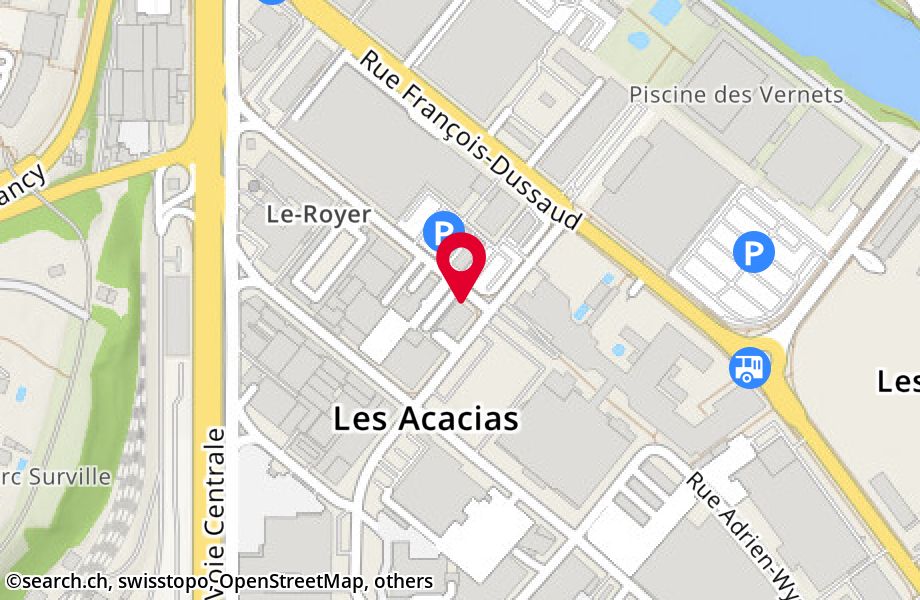 Rue Le-Royer 13, 1227 Les Acacias