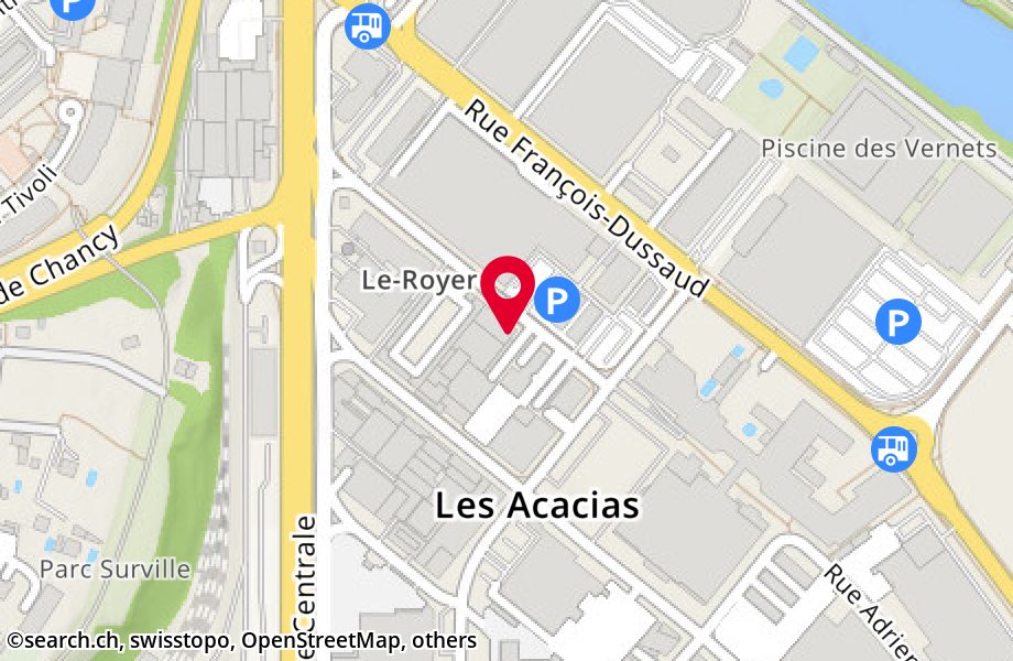 Rue Le-Royer 17, 1227 Les Acacias
