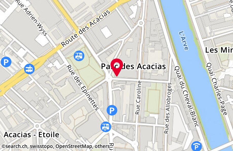 Rue Simon-Durand 1, 1227 Les Acacias