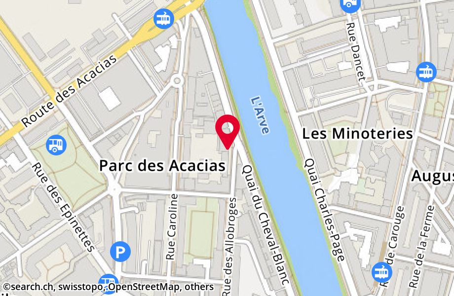 Rue des Allobroges 35, 1227 Les Acacias