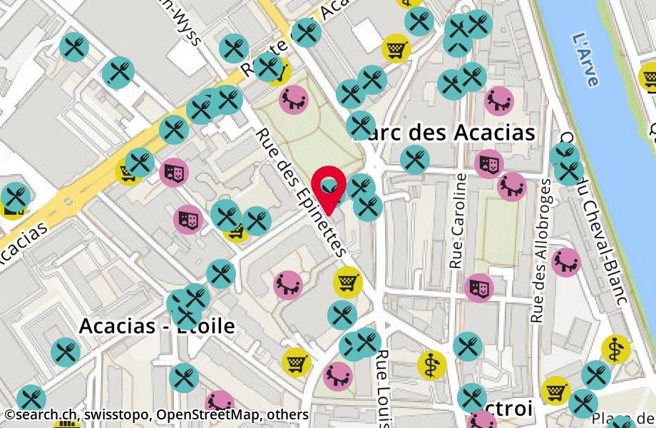 Rue des Epinettes 17, 1227 Les Acacias