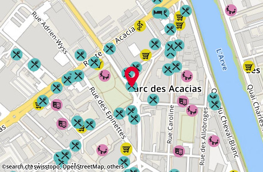 Rue des Ronzades 9, 1227 Les Acacias