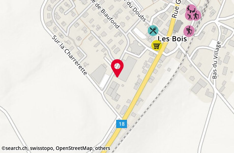 Route de Biaufond 8, 2336 Les Bois