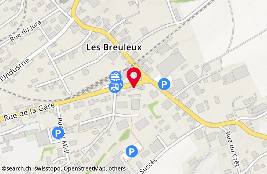 Rue de la Gare 1, 2345 Les Breuleux