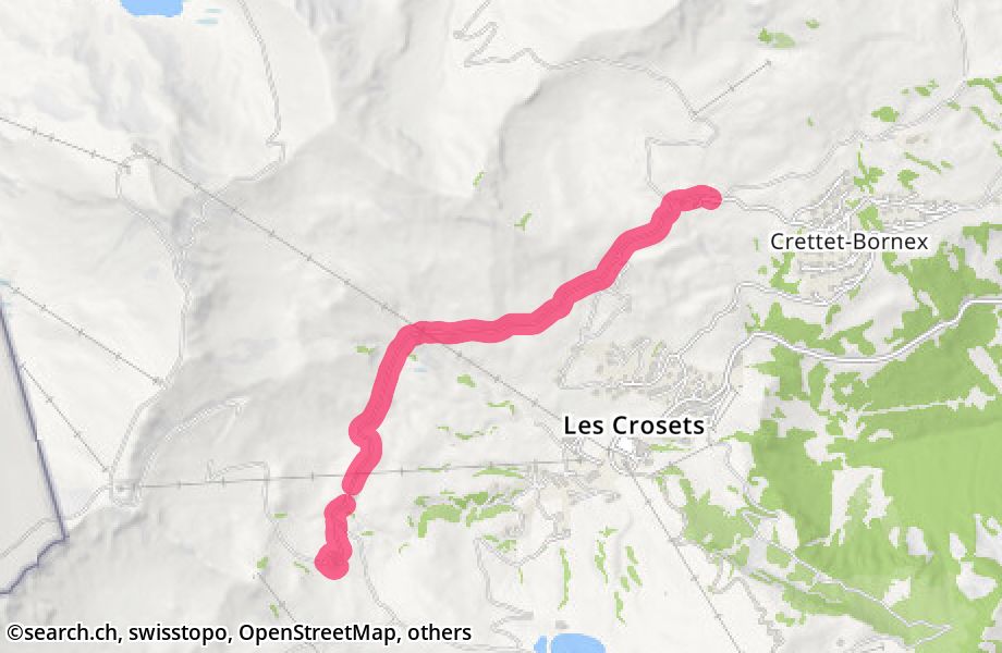 Route de Chaupalin, 1873 Les Crosets