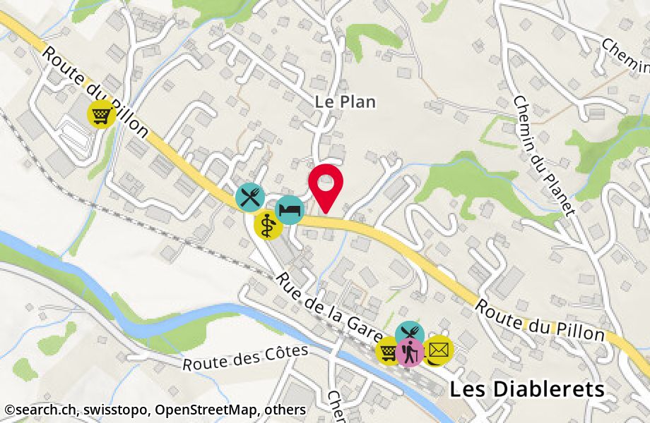Route du Pillon 127, 1865 Les Diablerets