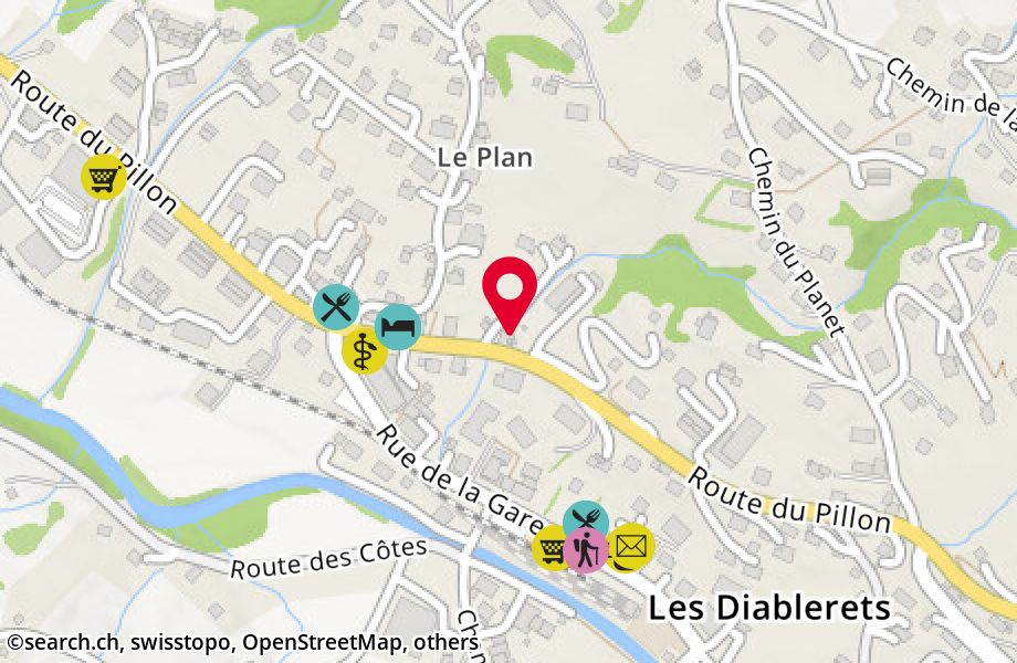 Route du Pillon 137, 1865 Les Diablerets