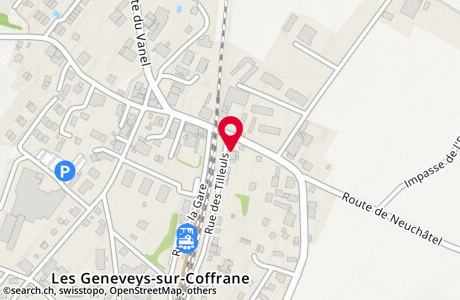 Rue des Tilleuls 1, 2206 Les Geneveys-sur-Coffrane