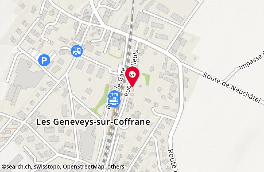 Rue des Tilleuls 7, 2206 Les Geneveys-sur-Coffrane