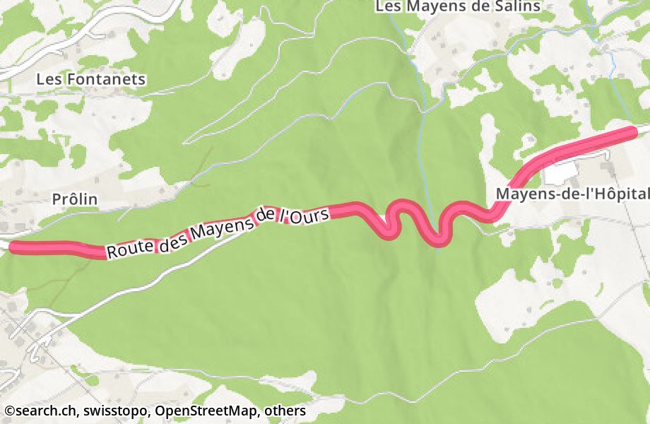 Route des Mayens de l'Ours AZ22, 1992 Les Mayens-de-Sion