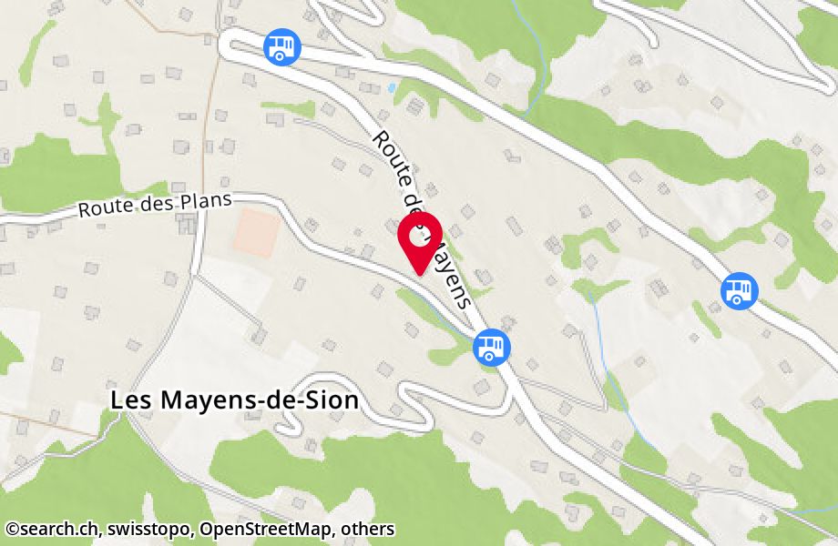 Route des Plans 2, 1992 Les Mayens-de-Sion