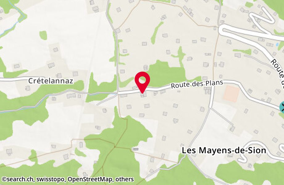 Route des Plans 37, 1992 Les Mayens-de-Sion