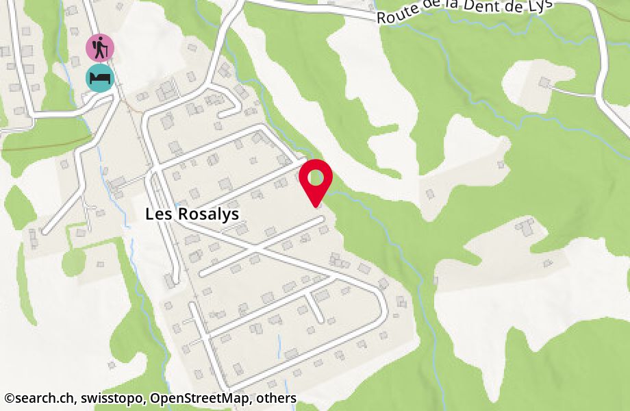 Route des Rosalys 349, 1619 Les Paccots