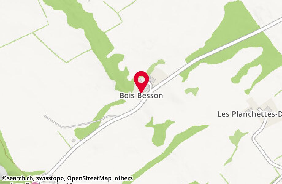 Bois Besson 89, 2325 Les Planchettes