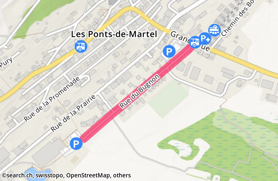 Rue du Bugnon, 2316 Les Ponts-de-Martel
