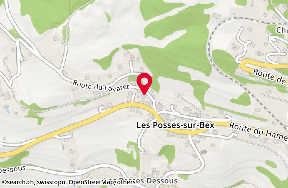 Route du Lovaret 3, 1880 Les Posses-sur-Bex
