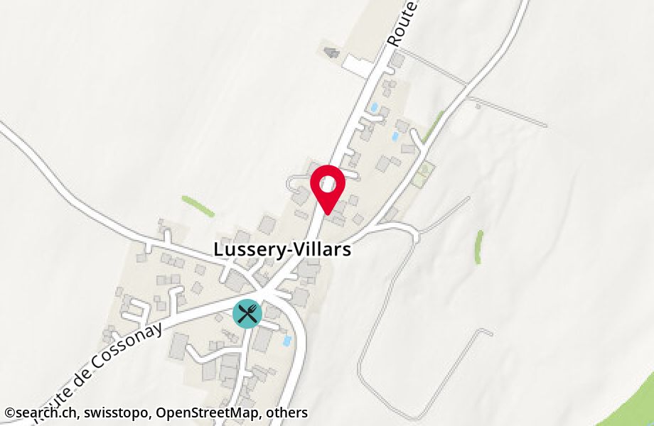Route de Cossonay 15, 1307 Lussery-Villars