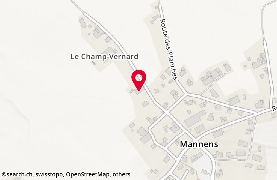 Chemin du Champ-Vernard 15, 1775 Mannens
