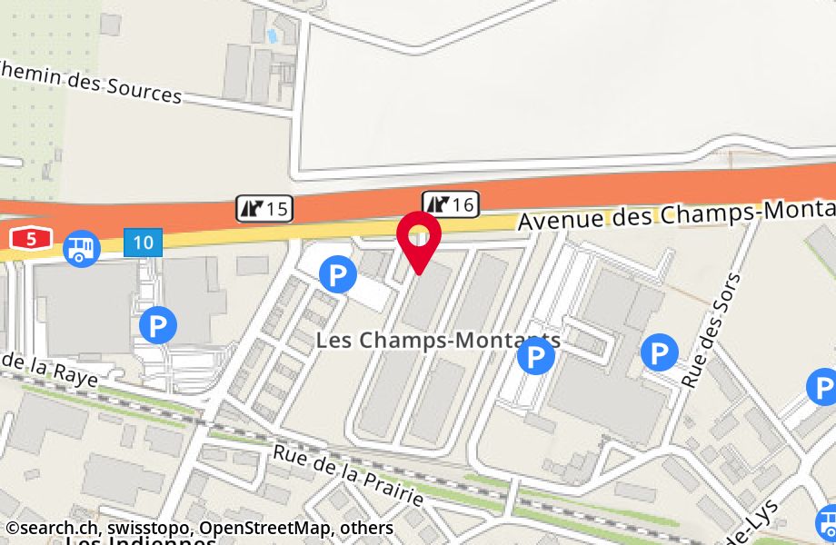 Avenue des Champs-Montants 10A, 2074 Marin