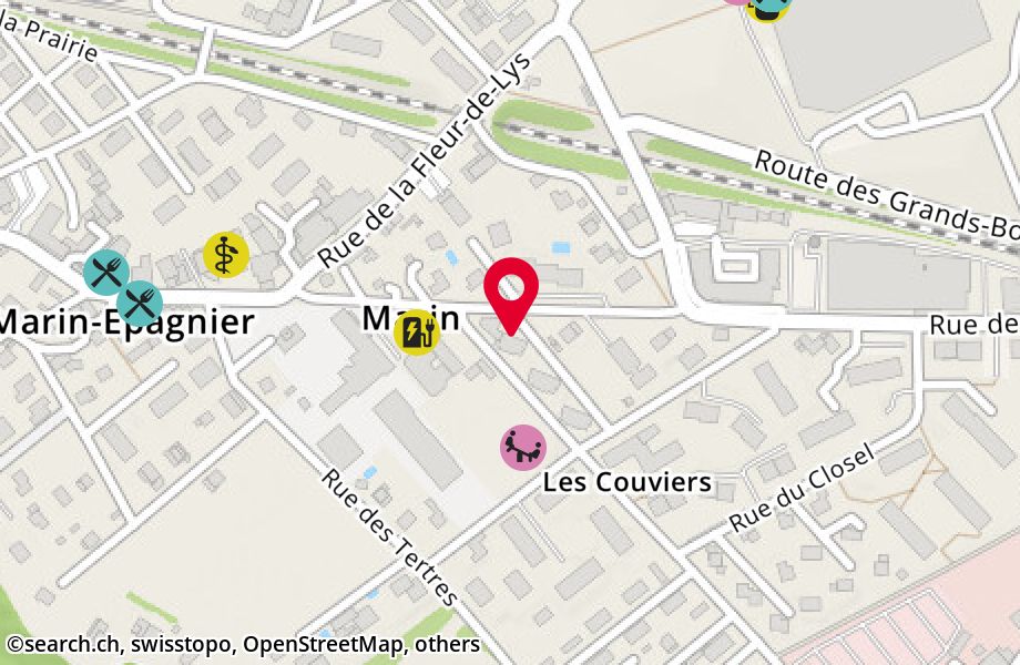 Rue Charles-Perrier 3, 2074 Marin-Epagnier