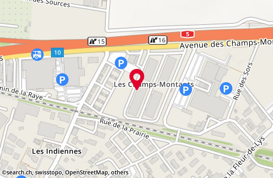 Marin-Epagnier, avenue des Champs-Montants 12A, 2074 Marin-Epagnier