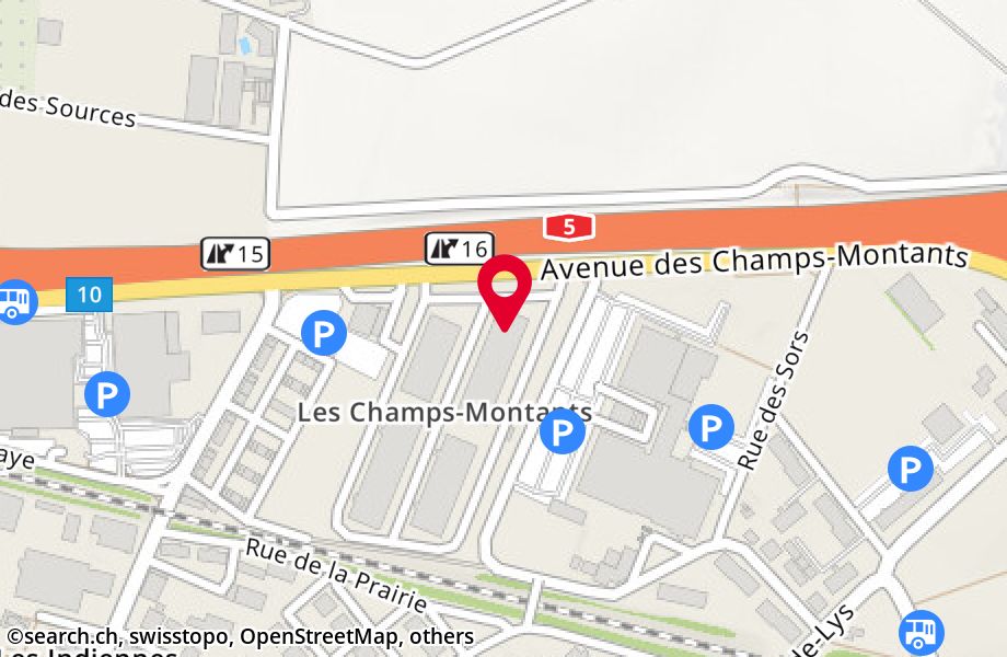 Av. des Champs-Montants 14a, 2074 Marin-Epagnier