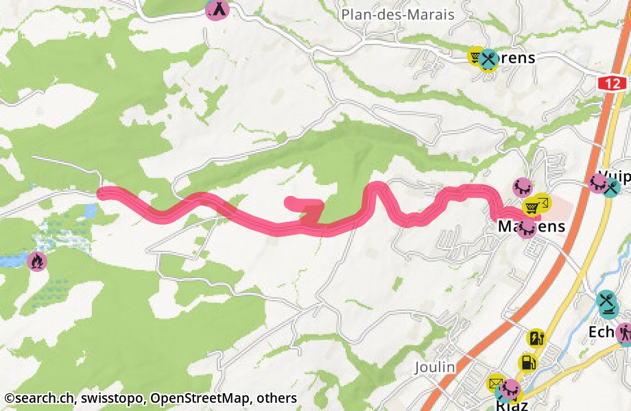 Route des Bugnons, 1633 Marsens