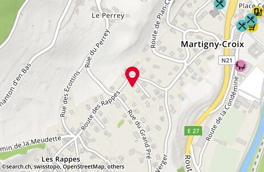 Route des Rappes 5, 1921 Martigny-Croix