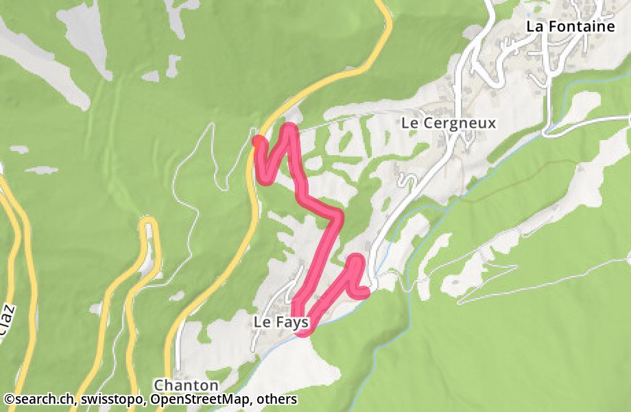 Route du Fays, 1921 Martigny-Croix