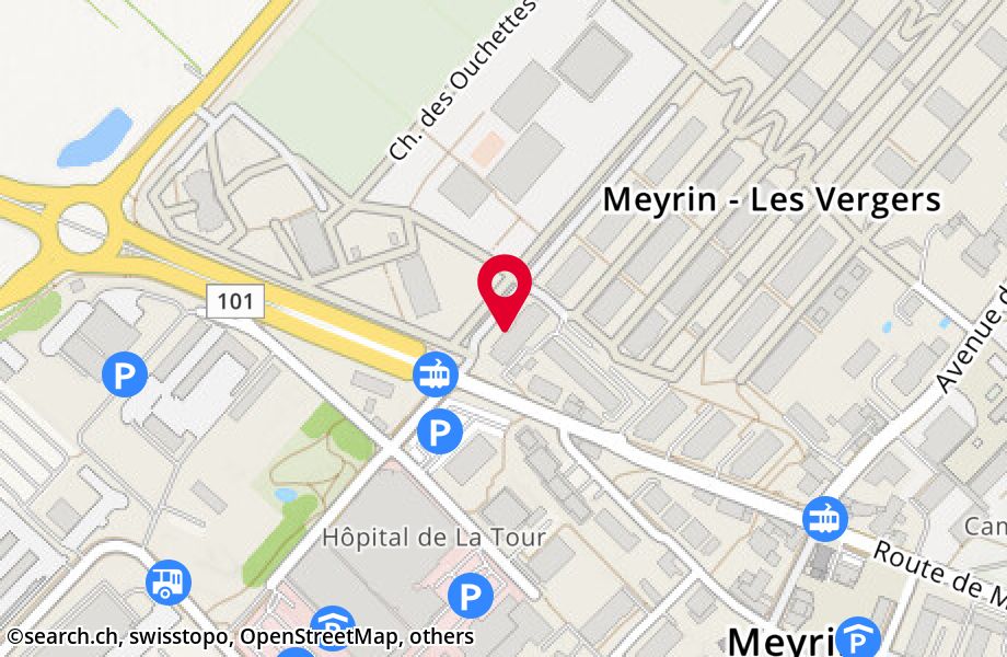 Rue des Arpenteurs 2-4, 1217 Meyrin